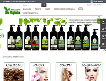 Tablet Screenshot of bioorganica.com.br